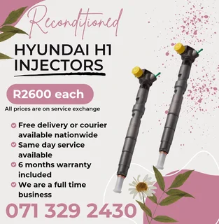 Hyundai H1 Injectors For Sale With Warranty