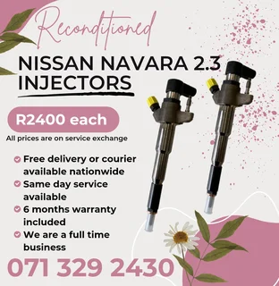 Nissan Navara 2.3 Injectors For Sale With Warranty