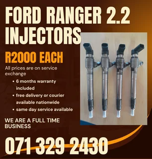 Ford Ranger 2.2 Injectors For Sale With Warranty Included