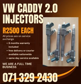 Vw Caddy 2.0 Injectors For Sale With Warranty Included