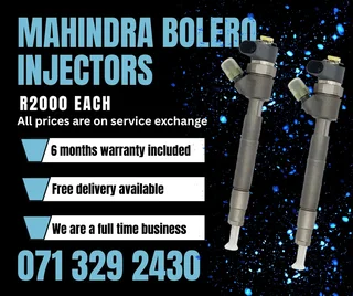 Mahindra Bolero 2.5 Injectors For Sale With Warranty