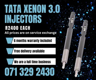 Tata Xenon 3.0 Injectors For Sale With Warranty