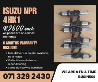 Isuzu Nqr Truck Injectors For Sale With Warranty