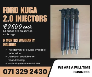 Ford Kuga 2.0 Injectors For Sale With Warranty