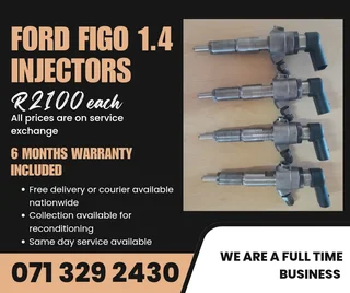 Ford Figo 1.4 Injectors For Sale With Warranty