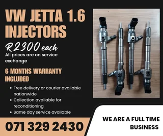 Vw Jetta 1.6 Injectors For Sale With Warranty