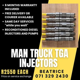 Man Truck Tga Diesel Injectors For Sale With Warranty