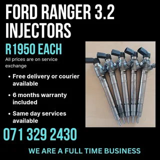 Ford Ranger 3.2 Injectors For Sale With Warranty Included