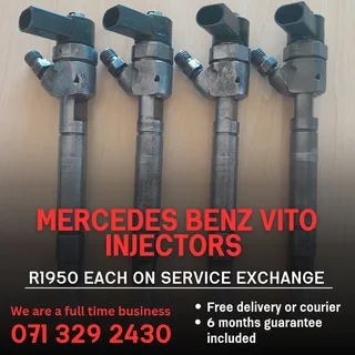 Mercedes Benz Vito Injectors For Sale With Warranty