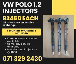Vw Polo 1.2 Injectors For Sale With Warranty Included