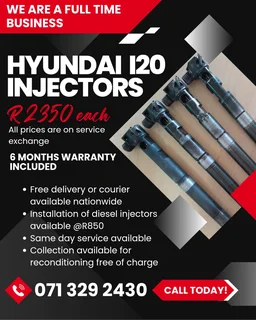 Hyundai I20 Injectors For Sale With Warranty