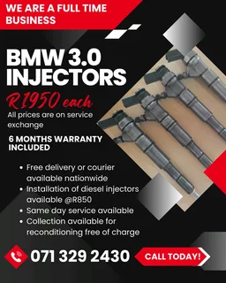 Bmw 3.0 Injectors For Sale With Warranty