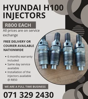 Hyundai H100 Injectors For Sale With Warranty Included