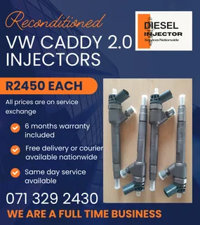 Vw Caddy 2.0 Injectors For Sale With Warranty