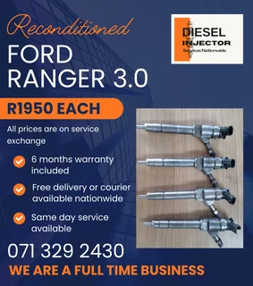 Ford Ranger 3.0 Injectors For Sale With Warranty