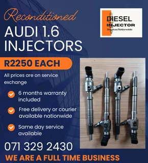 Audi 1.6 Injectors For Sale With Warranty Included