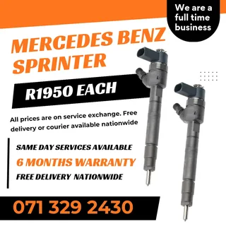 Mercedes Benz Sprinter Injectors For Sale With Warranty Included