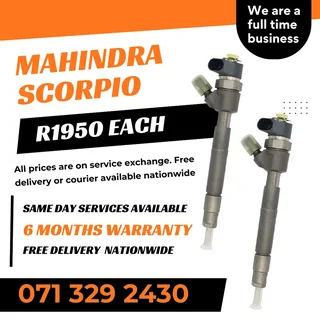 Mahindra Scorpio Injectors For Sale With Warranty Included