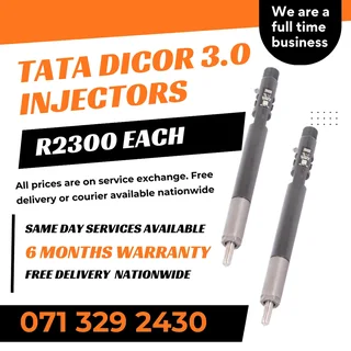 Tata Dicor 3.0 Injectors For Sale With Warranty