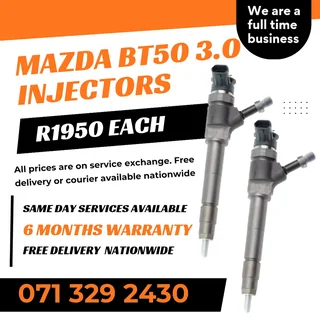 Mazda Bt50 3.0 Injectors For Sale With Warranty