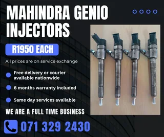 Mahindra Genio Injectors For Sale With Warranty Included