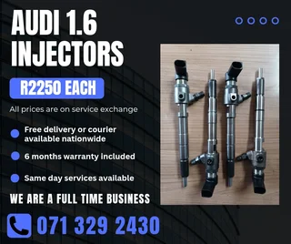 Audi 1.6 Injectors For Sale With Warranty