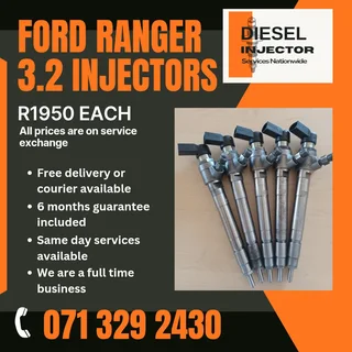 Ford Ranger 3.2 Injectors For Sale With Warranty Included