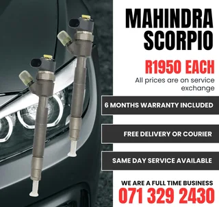 Mahindra Scorpio Injectors For Sale With Warranty