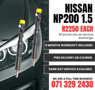 Nissan Np200 1.5 Injectors For Sale With Warranty Included
