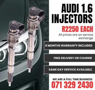 Audi 1.6 Injectors For Sale With Warranty Included