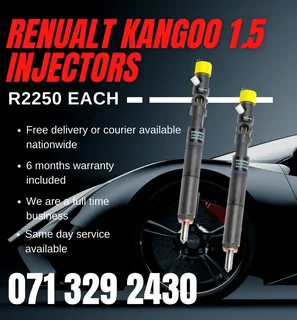 Renualt Kangoo 1.5 Injectors For Sale With Warranty Included