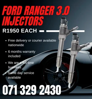 Ford Ranger 3.0 Injectors For Sale With Warranty