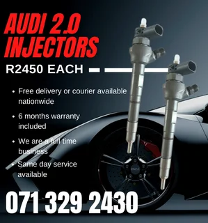 Audi 2.0 Injectors For Sale With Warranty Included