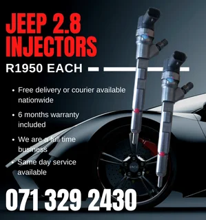 Jeep 2.8 Injectors For Sale With Warranty Included