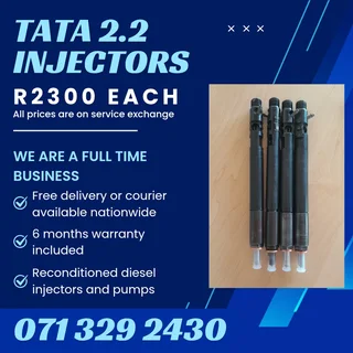 Tata Xenon 2.2 Injectors For Sale With Warranty Included