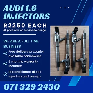 Audi 1.6 Injectors For Sale With Warranty Included