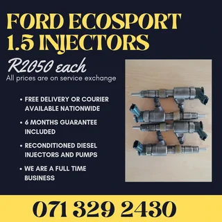Ford Ecosport 1.5 Injectors For Sale With