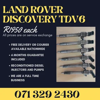 Land Rover Discovery Tdv6 Injectors For Sale With Warranty