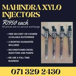 Mahindra Xylo Injectors For Sale With Warranty Included