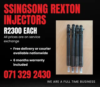 Ssangyong Rexton Injectors For Sale With Warranty Included