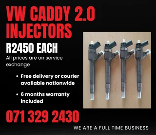 Vw Caddy 2.0 Injectors For Sale With Warranty