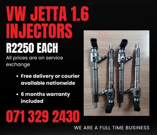 Vw Jetta 1.6 Injectors For Sale With Warranty
