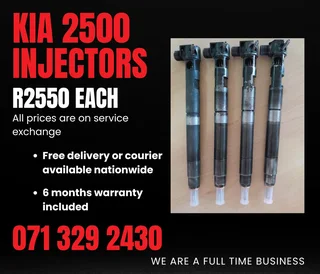 Kia 2500 Injectors For Sale With Warranty Included