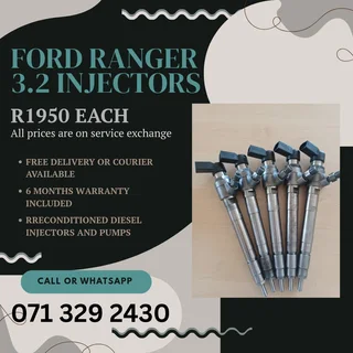 Ford Ranger 3.2 Injectors For Sale With Warranty
