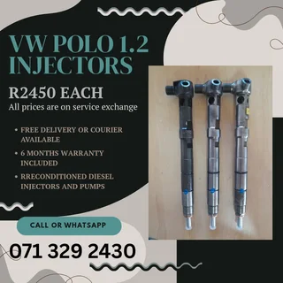 Vw Polo 1.2 Injectors For Sale With Warranty