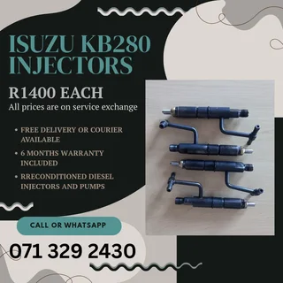 Isuzu Kb280 Injectors For Sale With Warranty