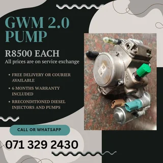 Gwm 2.0 Pump For Sale With Warranty Included