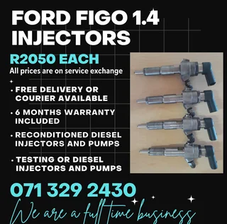 Ford Figo 1.4 Injectors For Sale With Warranty