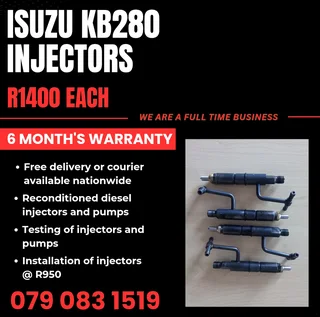 Isuzu Kb280 Injectors For Sale With Warranty