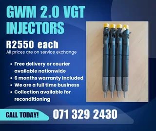 Gwm 2.0 Vgt Injectors For Sale With Warranty